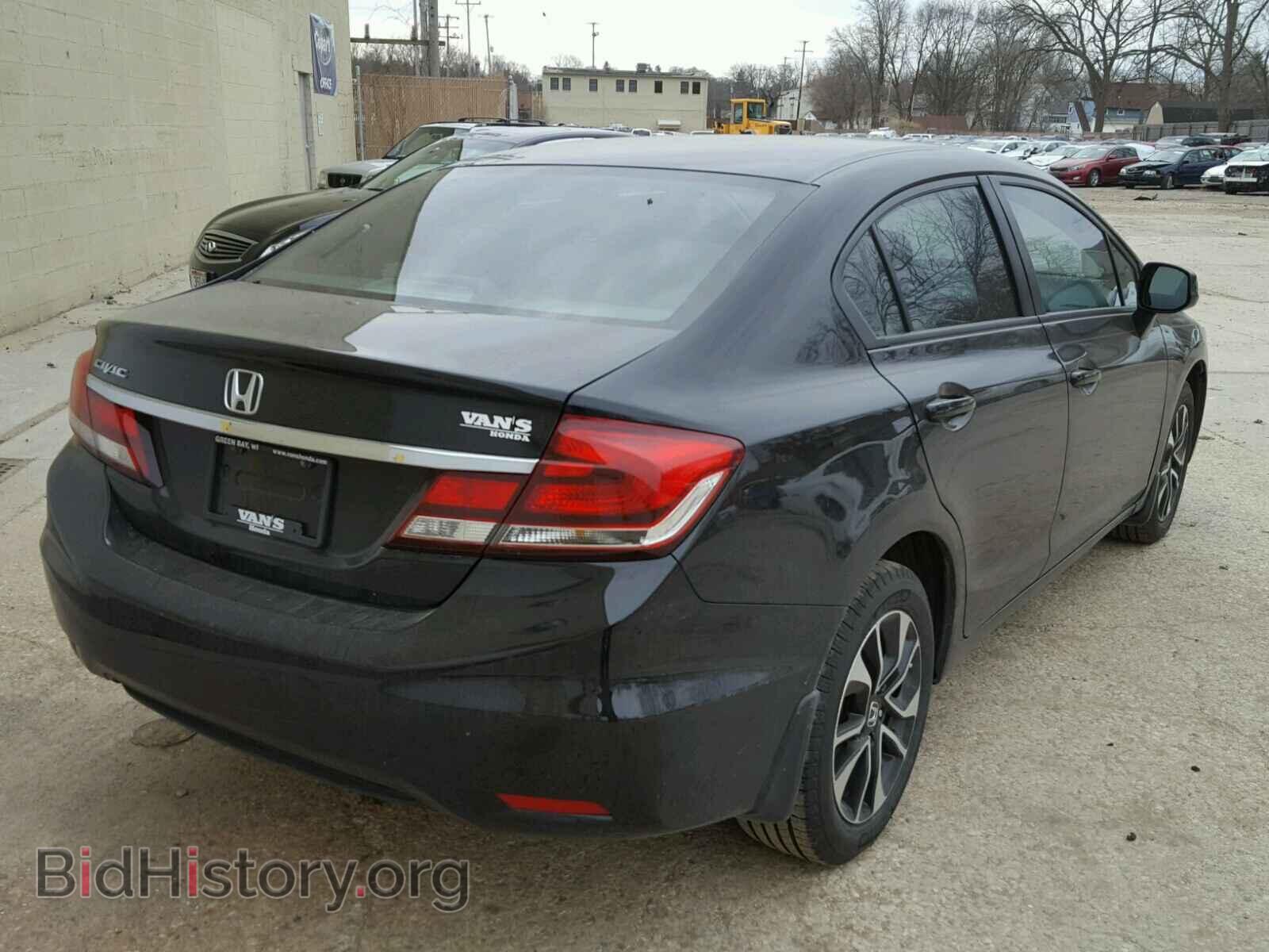 2013 HONDA CIVIC - VIN: 19XFB2F9XDE008349 - Фото 4