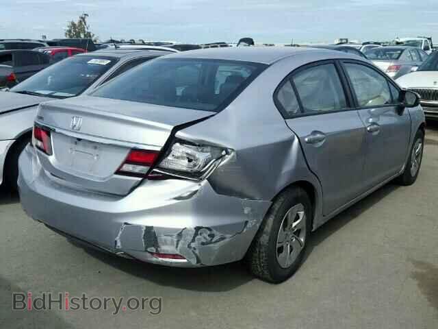 2014 HONDA CIVIC - VIN: 19XFB2F53EE228026 - Фото 4