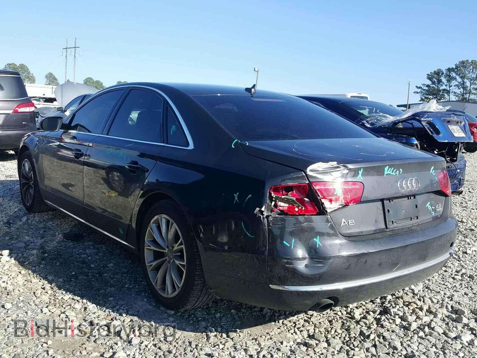 2012 AUDI A8 - VIN: WAUAVAFD4CN018429 - Фото 3