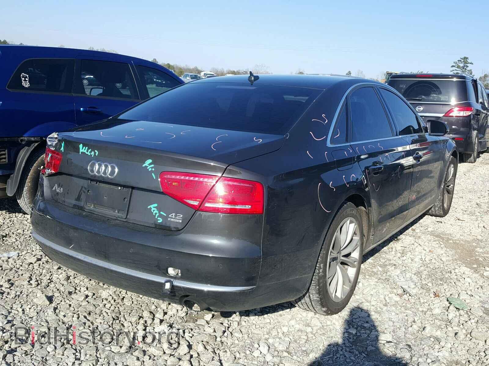 2012 AUDI A8 - VIN: WAUAVAFD4CN018429 - Фото 4