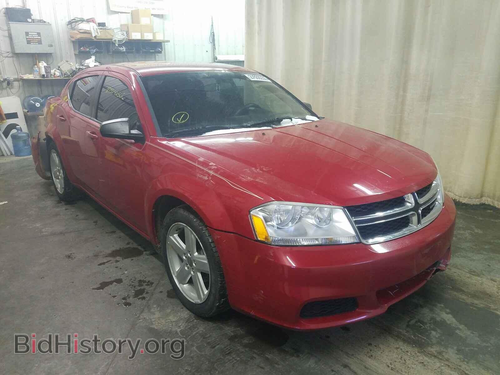 Photo 1C3CDZAB3DN665414 - DODGE AVENGER 2013