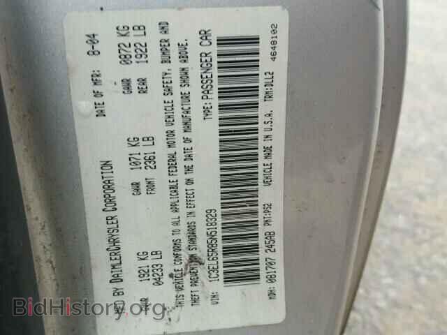 2005 CHRYSLER SEBRING - VIN: 1C3EL65R85N518329 - Фото 10