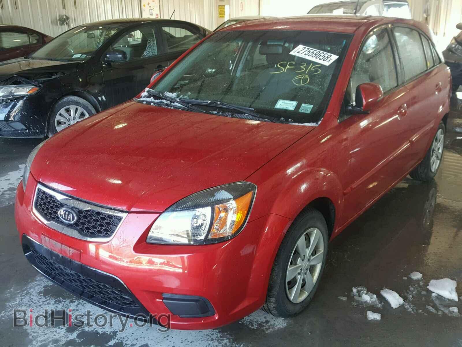 2011 KIA RIO BASE - VIN: KNADH5A35B6797522 - Фото 2