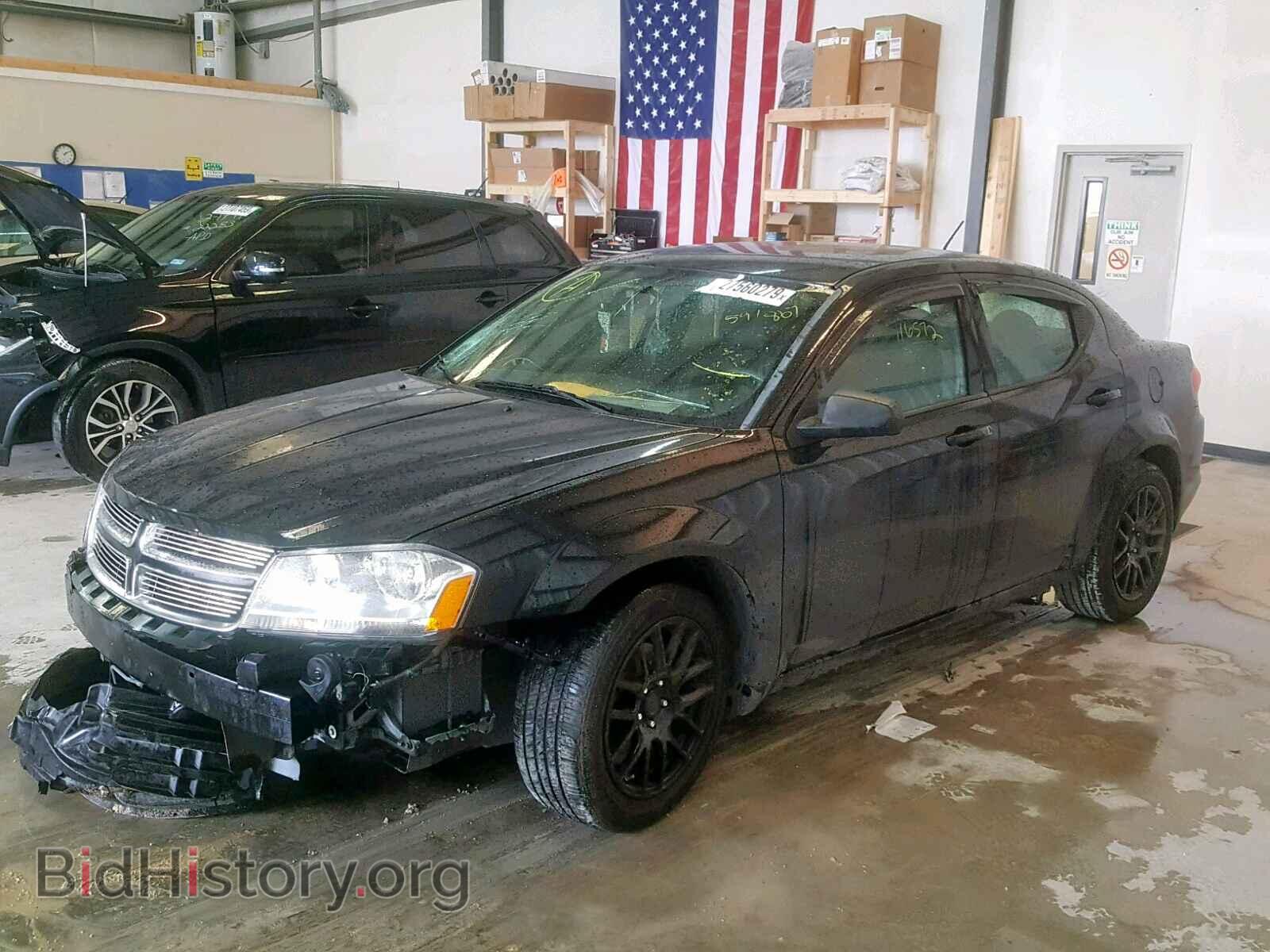 2011 DODGE AVENGER - VIN: 1B3BD4FB7BN591867 - Фото 2