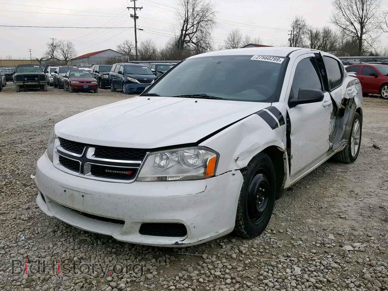 2012 DODGE AVENGER - VIN: 1C3CDZAG7CN312992 - Фото 2