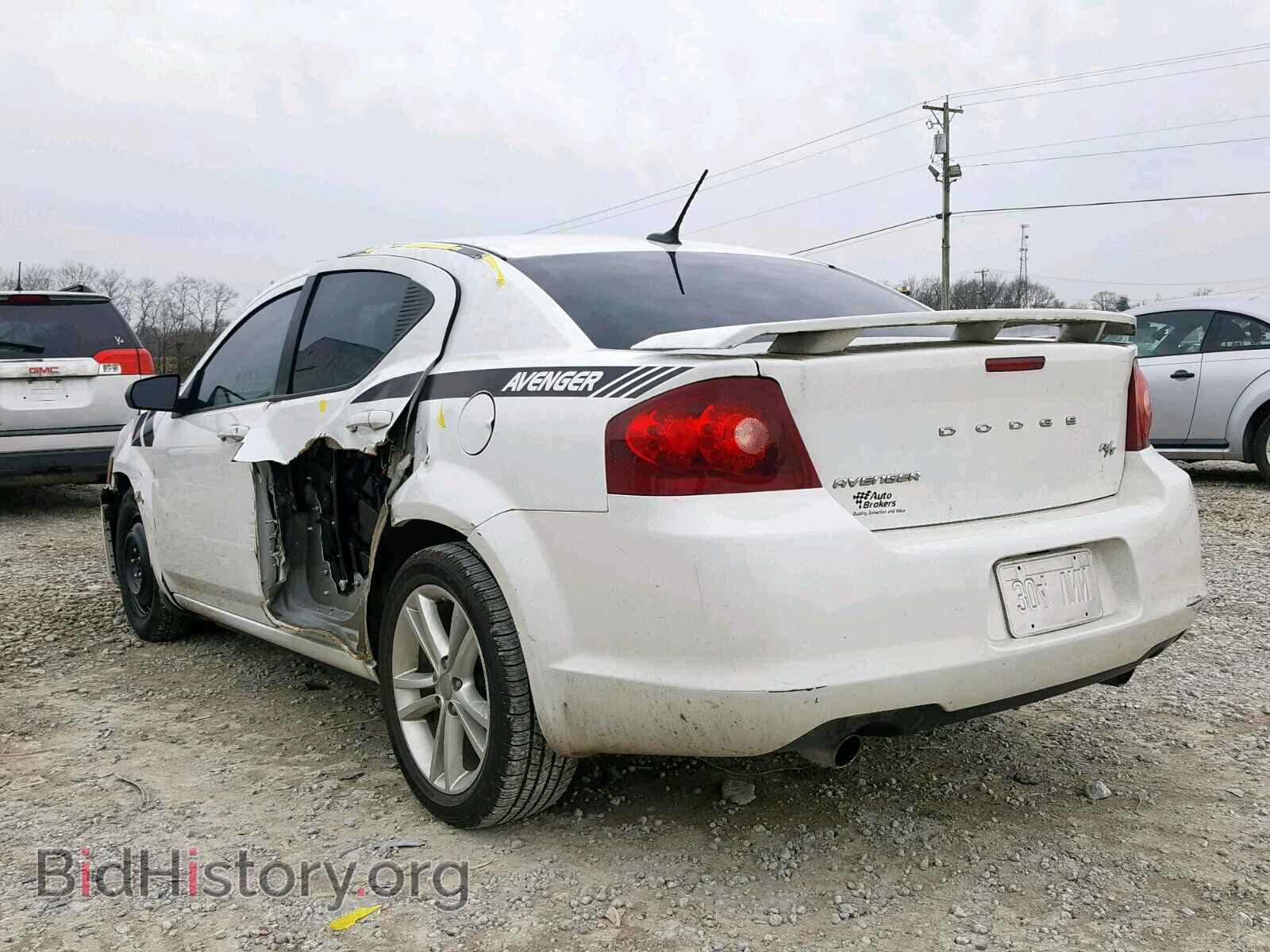 2012 DODGE AVENGER - VIN: 1C3CDZAG7CN312992 - Фото 3
