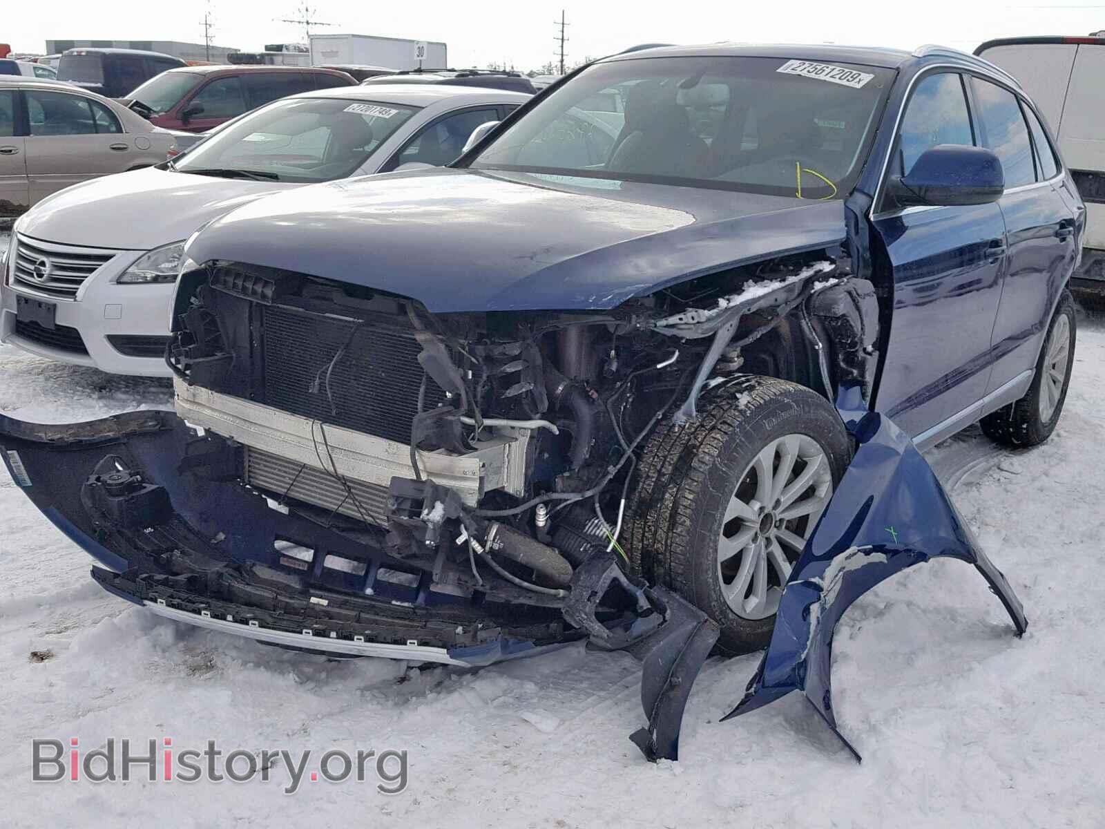2014 AUDI Q5 - VIN: WA1LFAFP8EA108237 - Фото 2