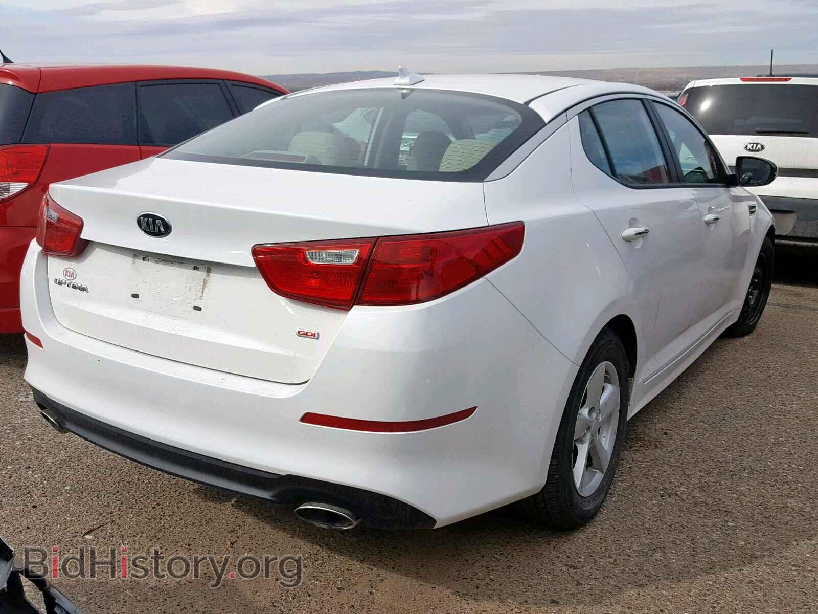 2015 KIA OPTIMA - VIN: KNAGM4A7XF5580629 - Фото 4