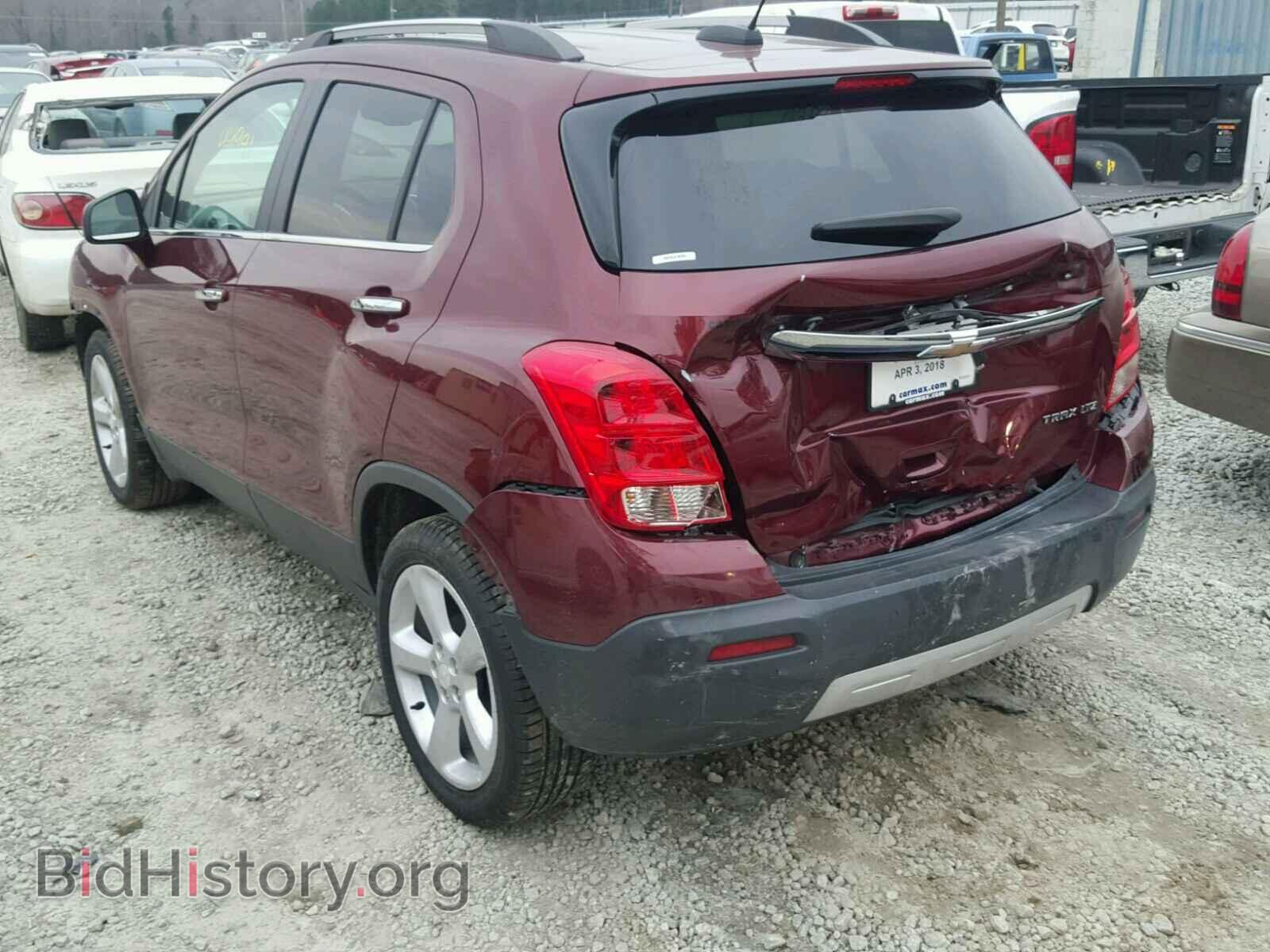 2016 CHEVROLET TRAX - VIN: 3GNCJMSB1GL163342 - Фото 3
