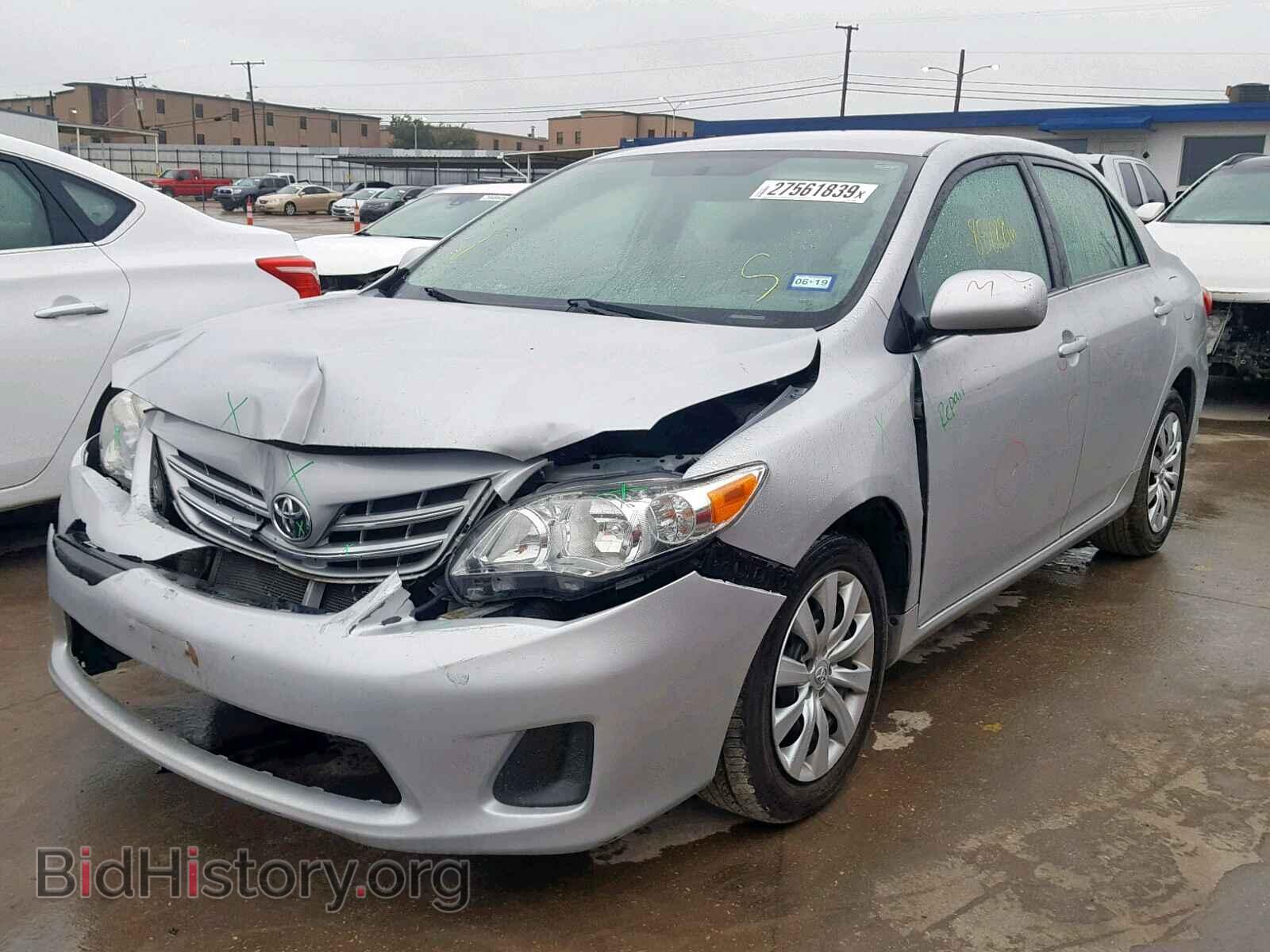2013 TOYOTA COROLLA BA - VIN: 2T1BU4EE8DC059026 - Фото 2