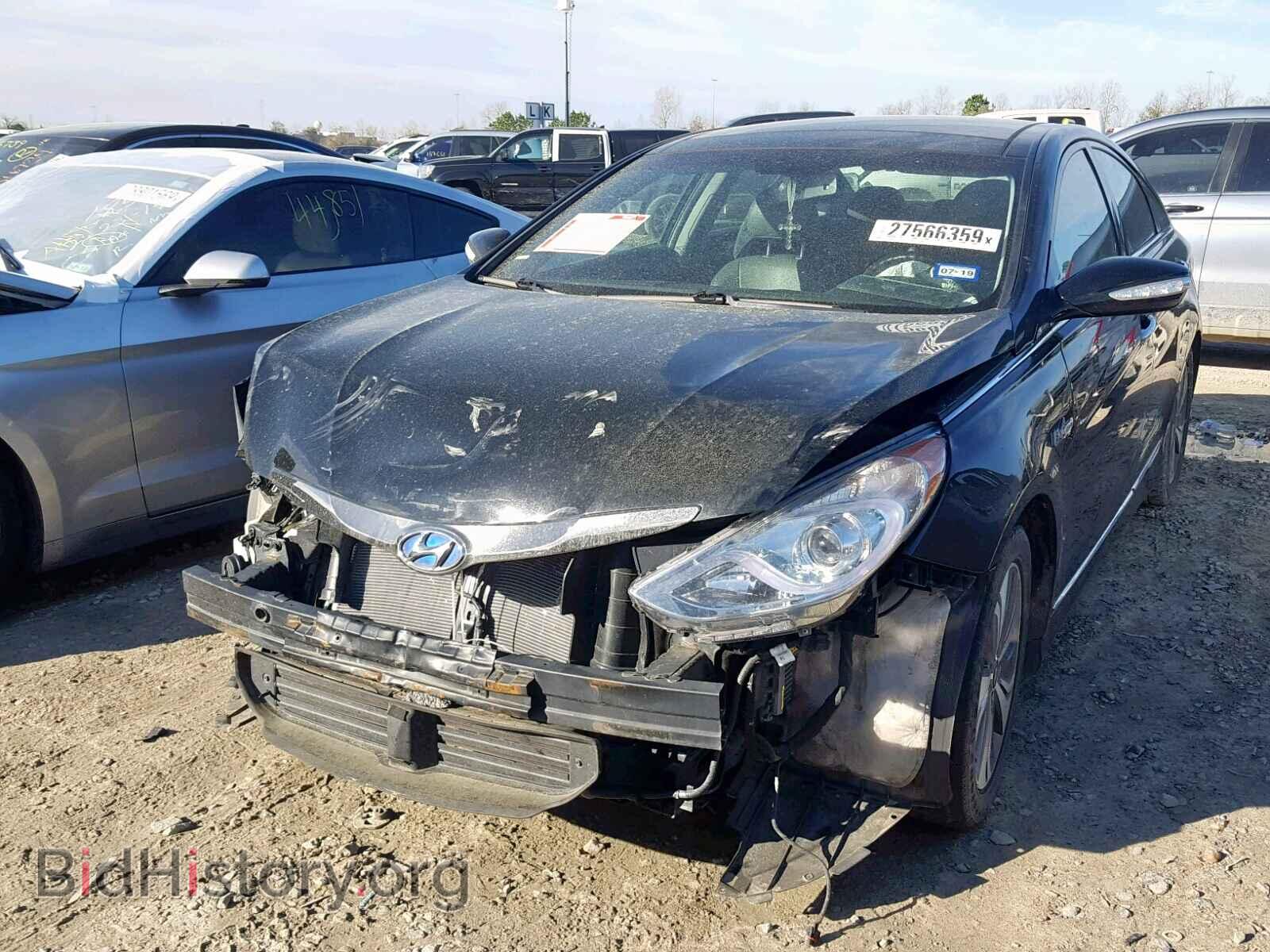 2014 HYUNDAI SONATA - VIN: KMHEC4A46EA110358 - Фото 2