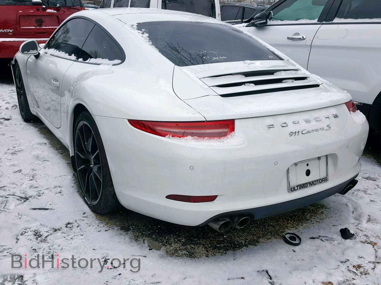 2014 PORSCHE 911 - VIN: WP0AB2A95ES120850 - Фото 3