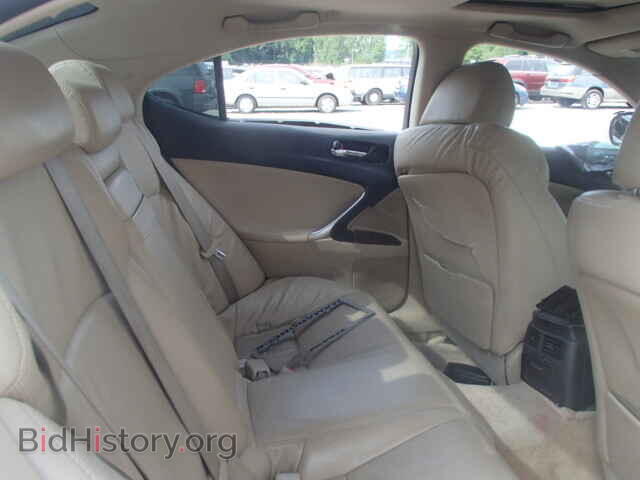 2006 LEXUS IS250 - VIN: JTHCK262762003677 - Фото 6