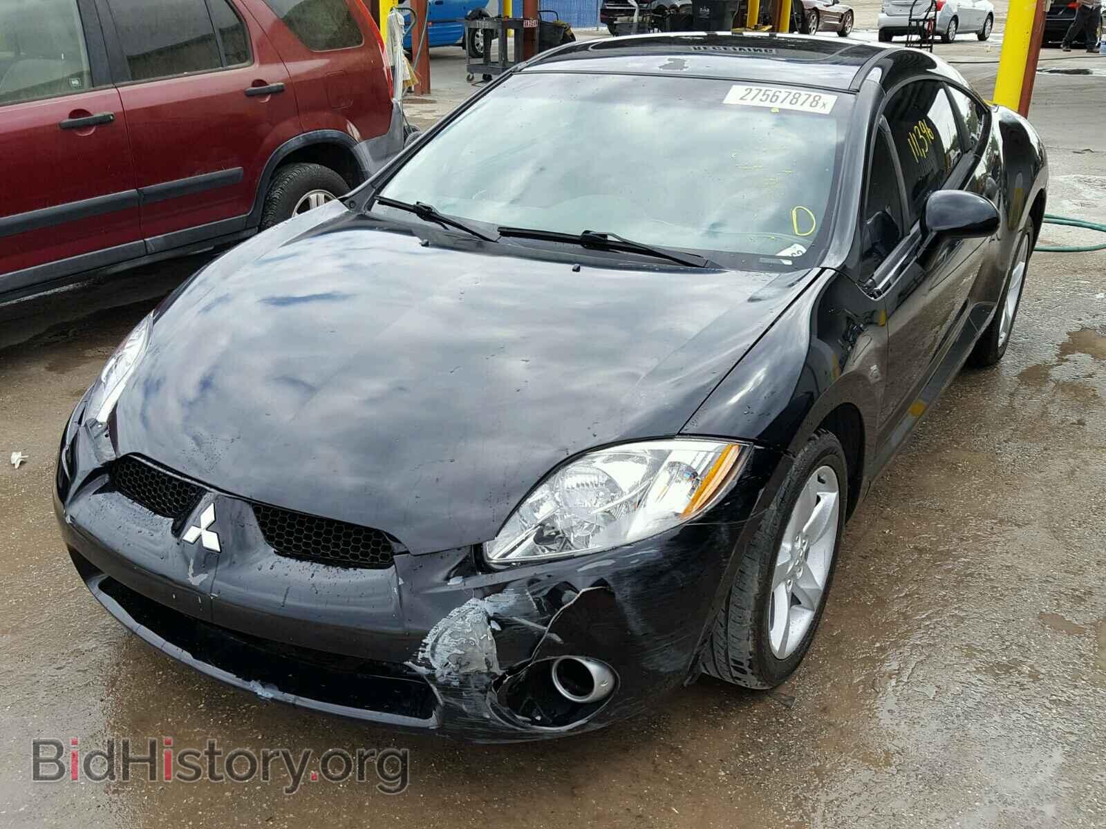 2007 MITSUBISHI ECLIPSE - VIN: 4A3AK34TX7E014521 - Фото 2