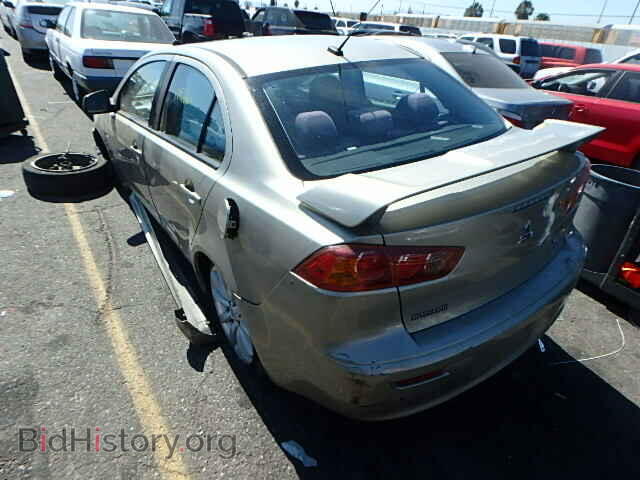 2008 MITSUBISHI LANCER - VIN: JA3AU86U68U009399 - Фото 3
