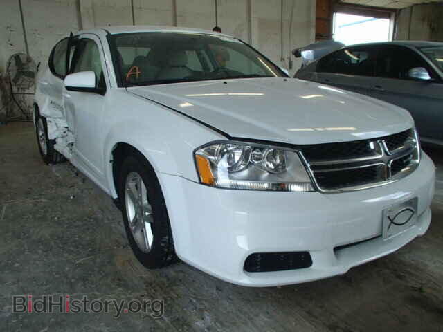 Фотография 1C3CDZCB4CN156783 - DODGE AVENGER 2012