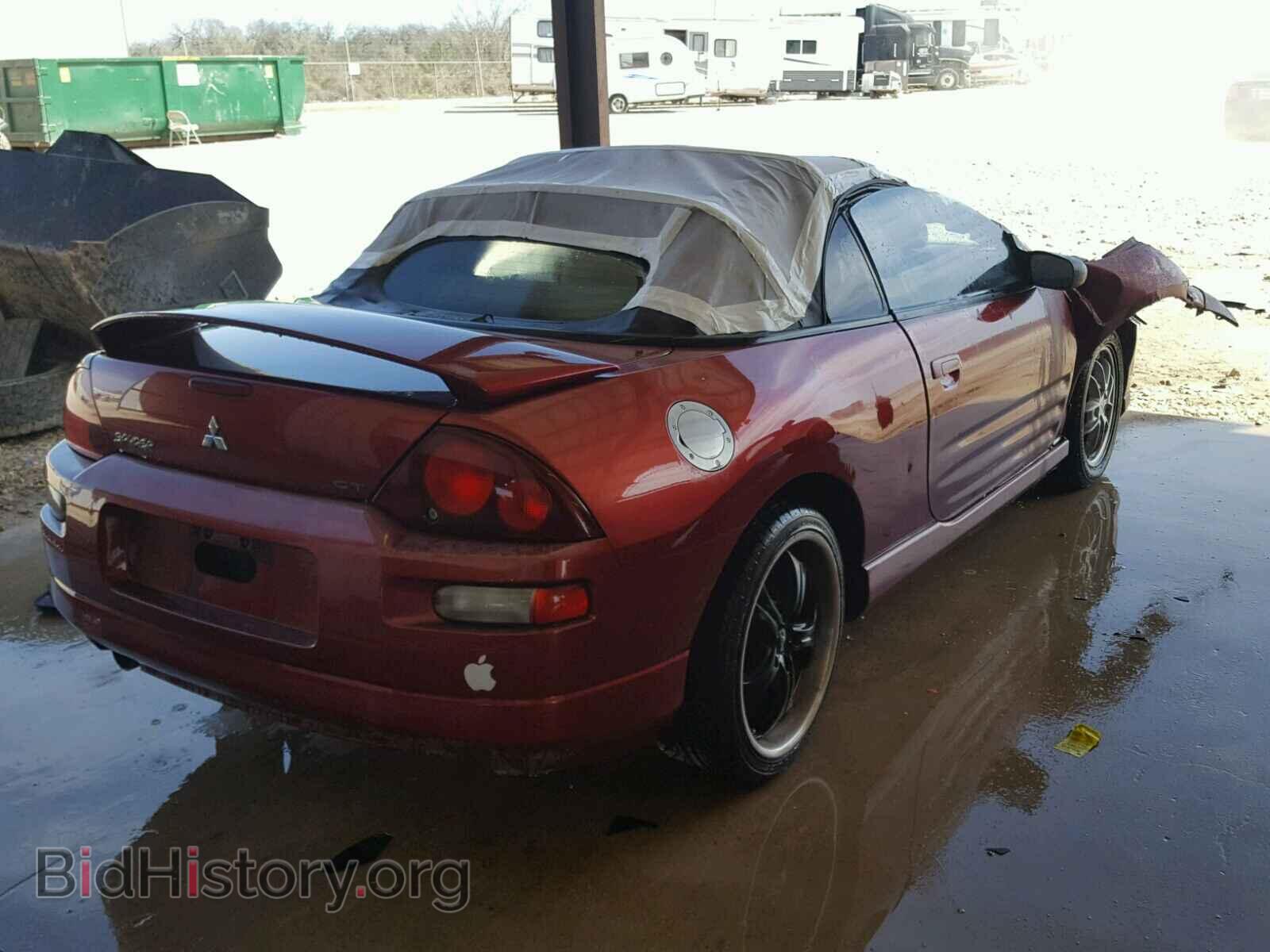 2002 MITSUBISHI ECLIPSE - VIN: 4A3AE85H92E039062 - Фото 4