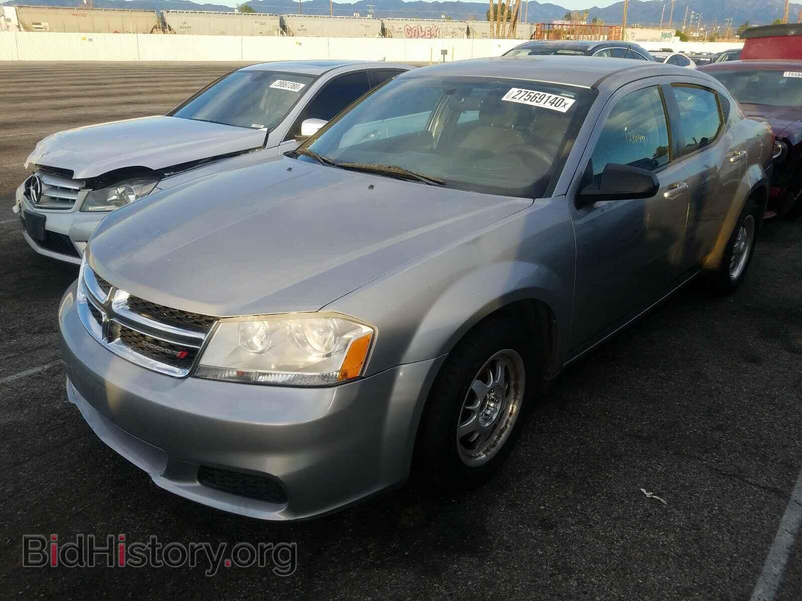 2013 DODGE AVENGER - VIN: 1C3CDZAB6DN688279 - Фото 2