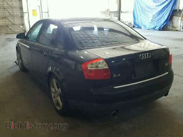 2002 AUDI A4 - VIN: WAULC68E22A307977 - Фото 3