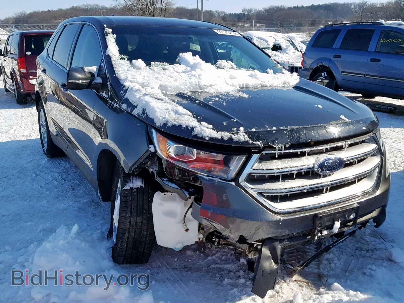 Photo 2FMTK4J84FBC23650 - FORD EDGE SEL 2015
