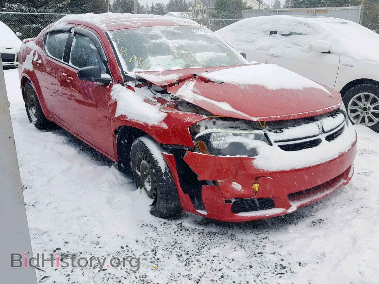 Фотография 1C3CDZAB2DN638365 - DODGE AVENGER 2013