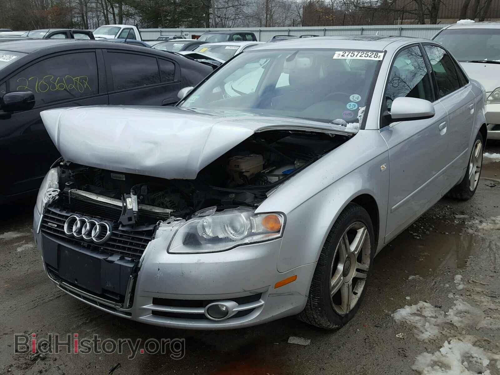 2007 AUDI A4 - VIN: WAUDF78E87A071067 - Фото 2