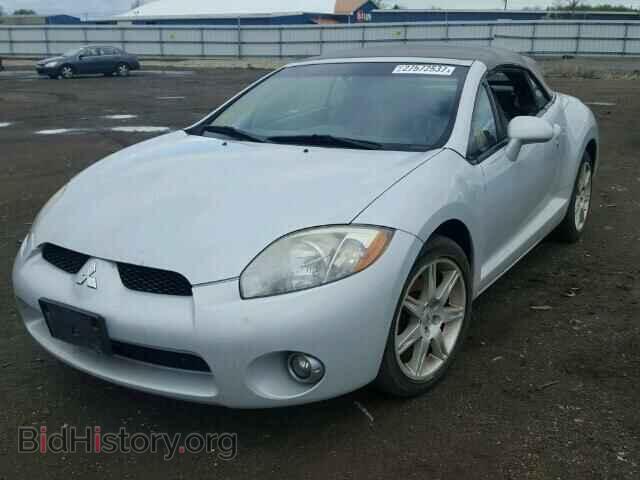 2007 MITSUBISHI ECLIPSE - VIN: 4A3AL35T87E011306 - Фото 2