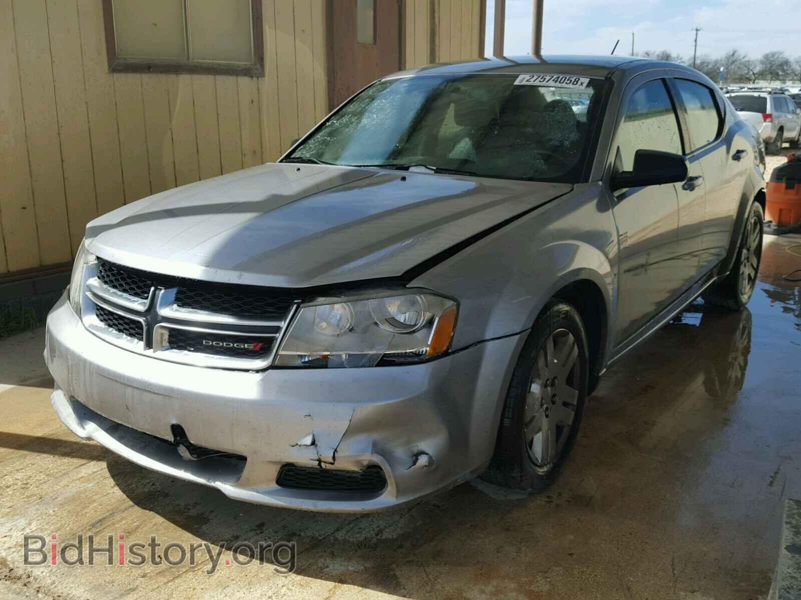 2014 DODGE AVENGER - VIN: 1C3CDZAB0EN144426 - Фото 2