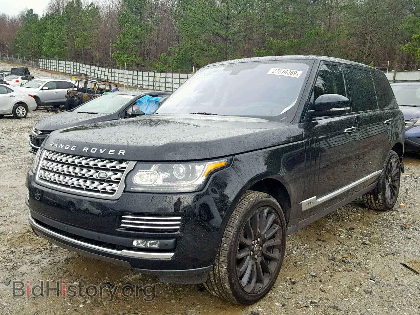 2016 LAND ROVER RANGE ROVE - VIN: SALGV3EF3GA246150 - Фото 2