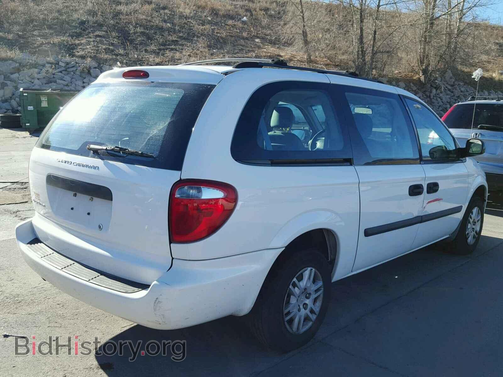 2007 DODGE CARAVAN - VIN: 1D8GP24R27B156765 - Фото 4