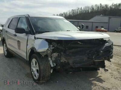 2016 Ford EXPLORER Explorer P, silver — VIN 1FM5K8AR1GGB65631, Copart