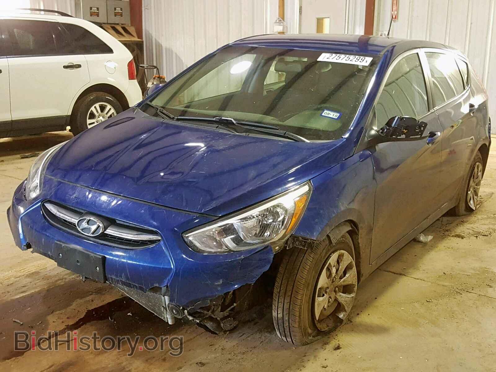 2017 HYUNDAI ACCENT - VIN: KMHCT5AE9HU307260 - Фото 2