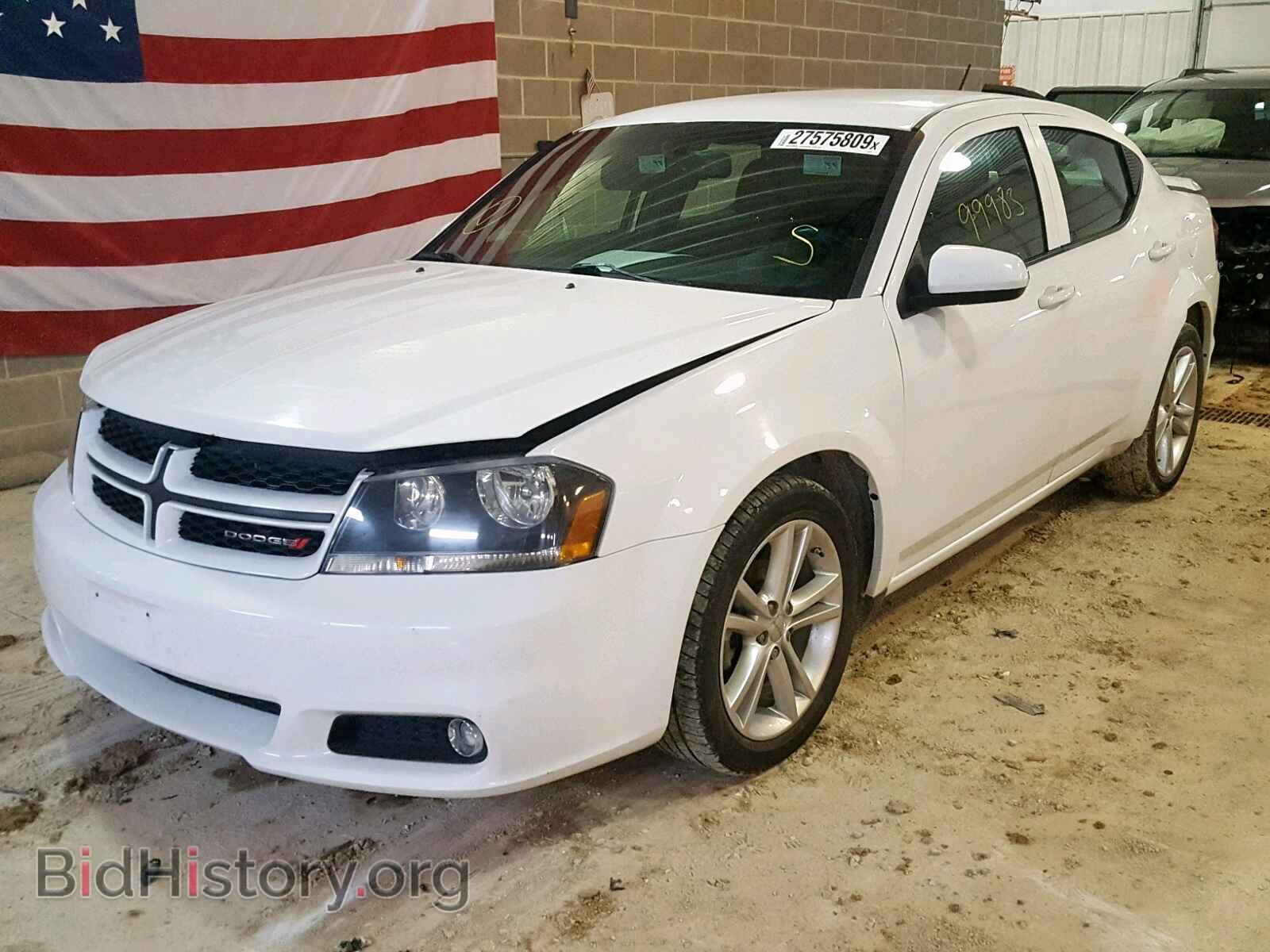 2014 DODGE AVENGER - VIN: 1C3CDZCG0EN119843 - Фото 2
