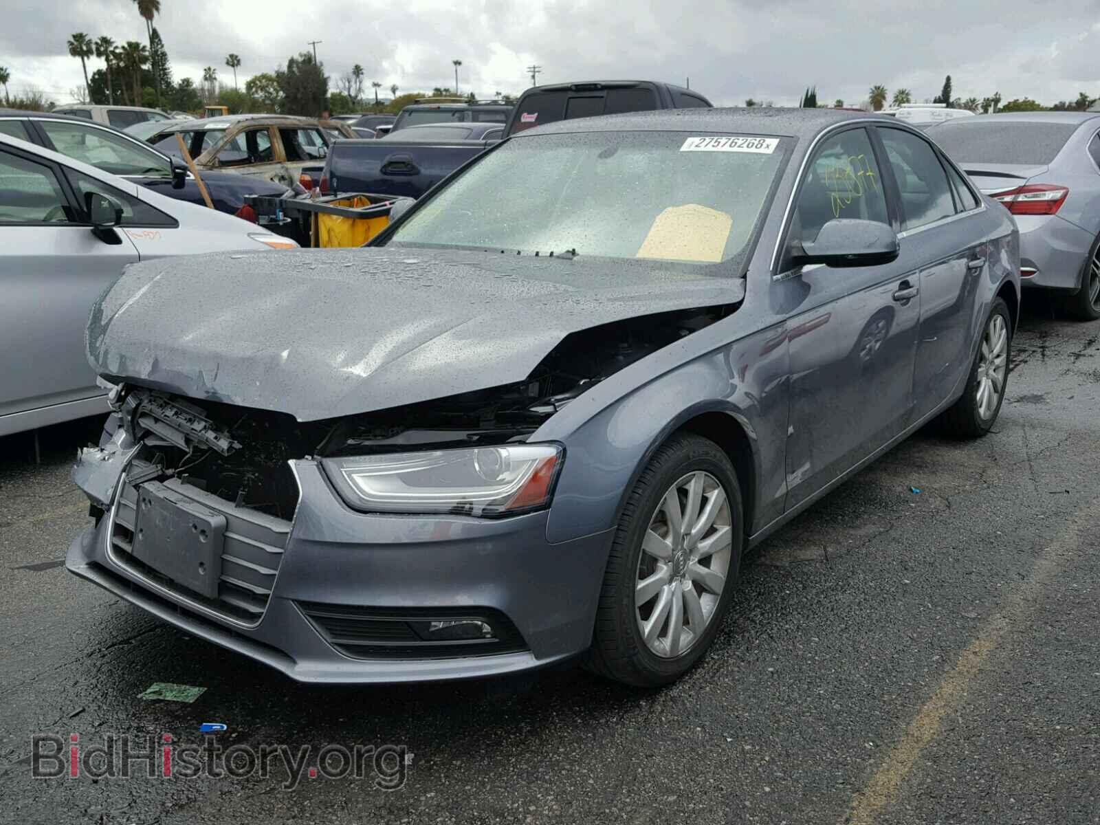 2013 AUDI A4 - VIN: WAUAFAFL7DA184988 - Фото 2