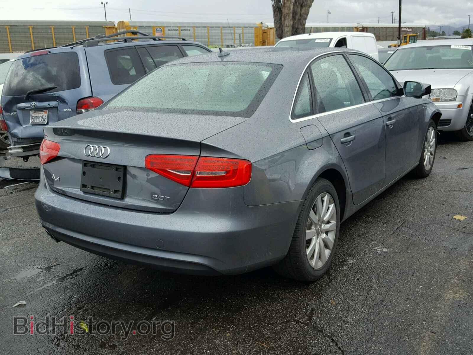 2013 AUDI A4 - VIN: WAUAFAFL7DA184988 - Фото 4