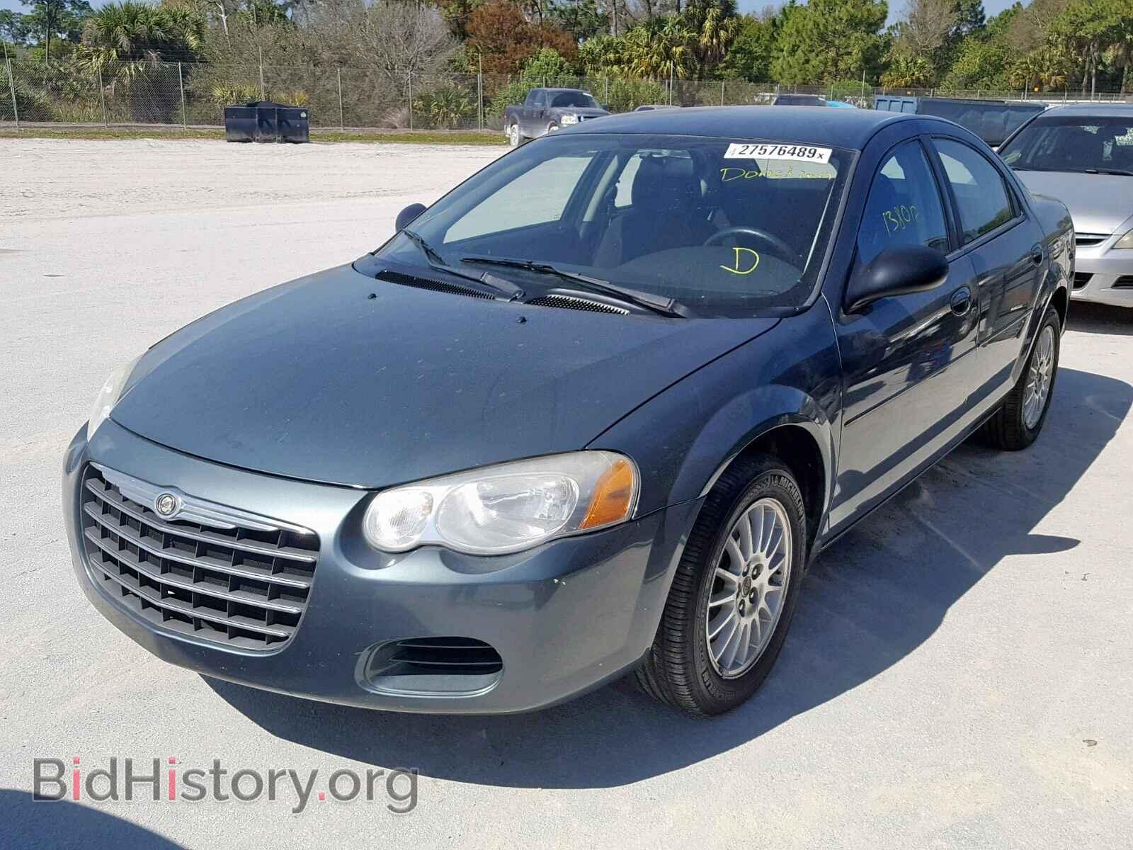 2006 CHRYSLER SEBRING - VIN: 1C3EL46X66N198057 - Фото 2