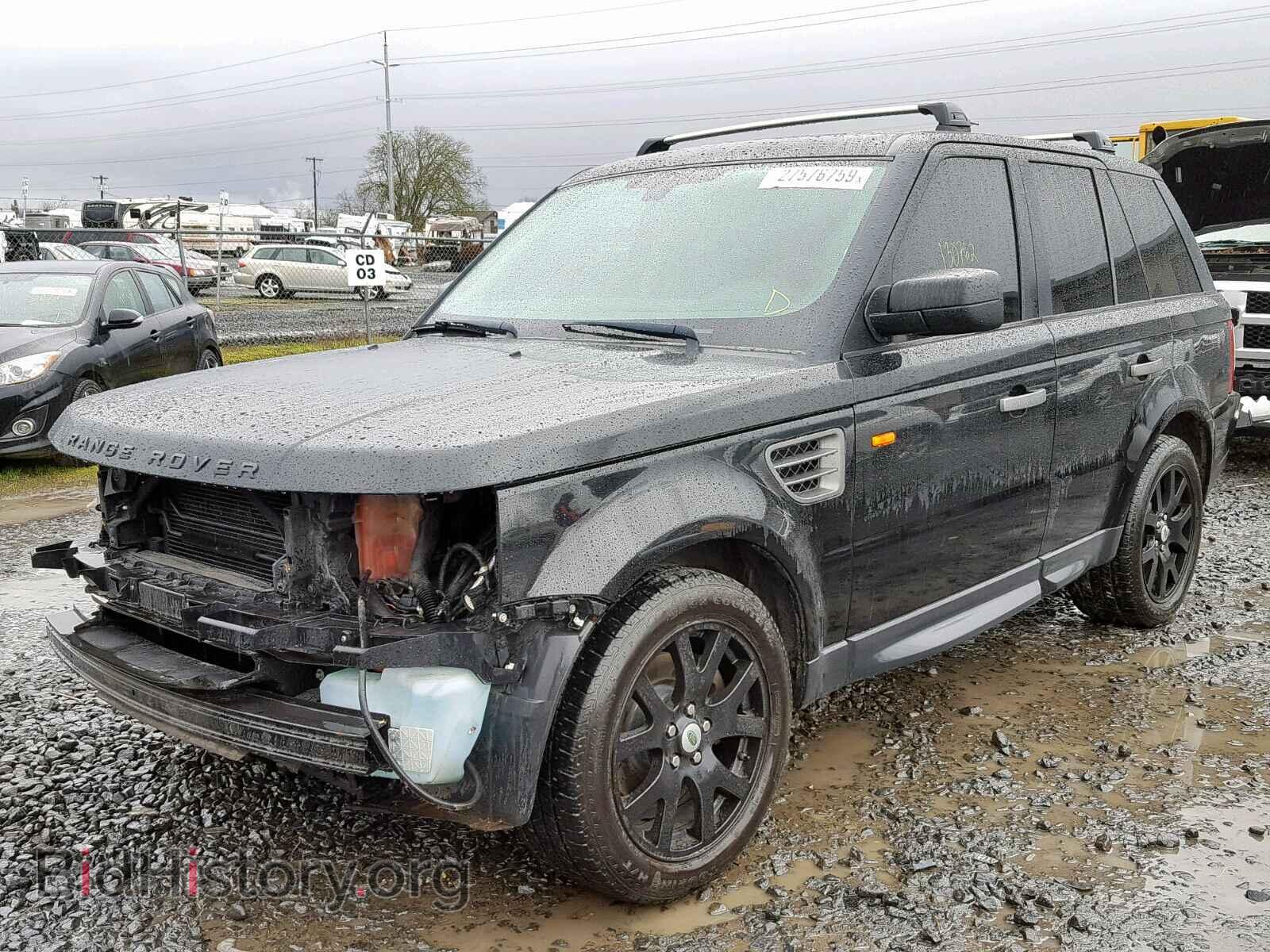 2008 LAND ROVER RANGE ROVE - VIN: SALSK254X8A129694 - Фото 2