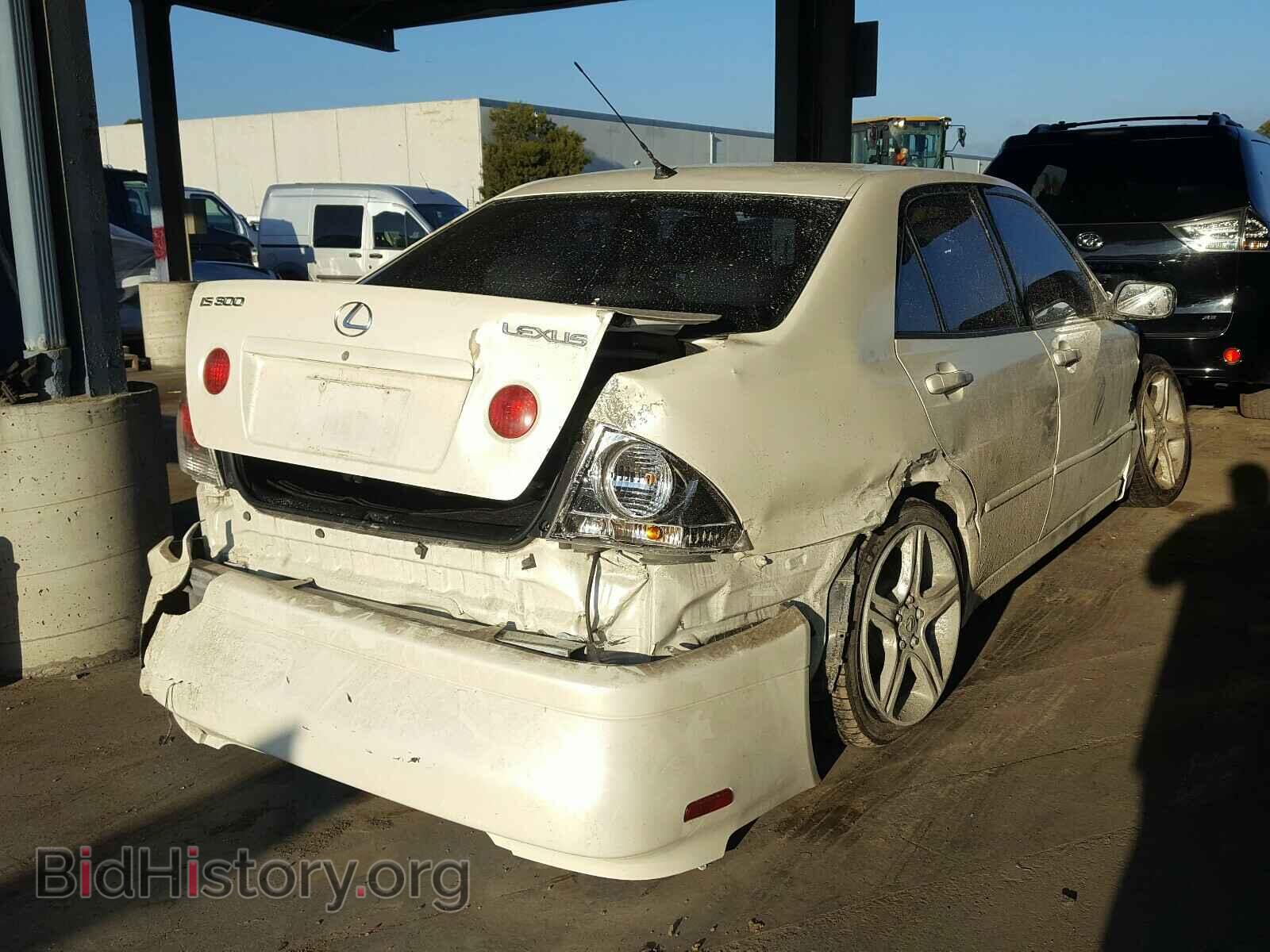 2001 LEXUS IS - VIN: JTHBD182310003628 - Фото 4