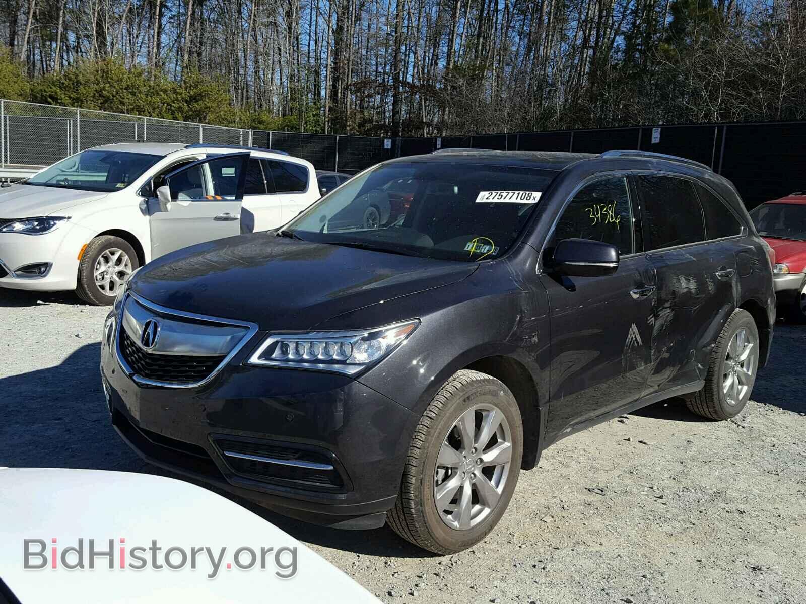 2015 ACURA MDX - VIN: 5FRYD4H88FB029120 - Фото 2