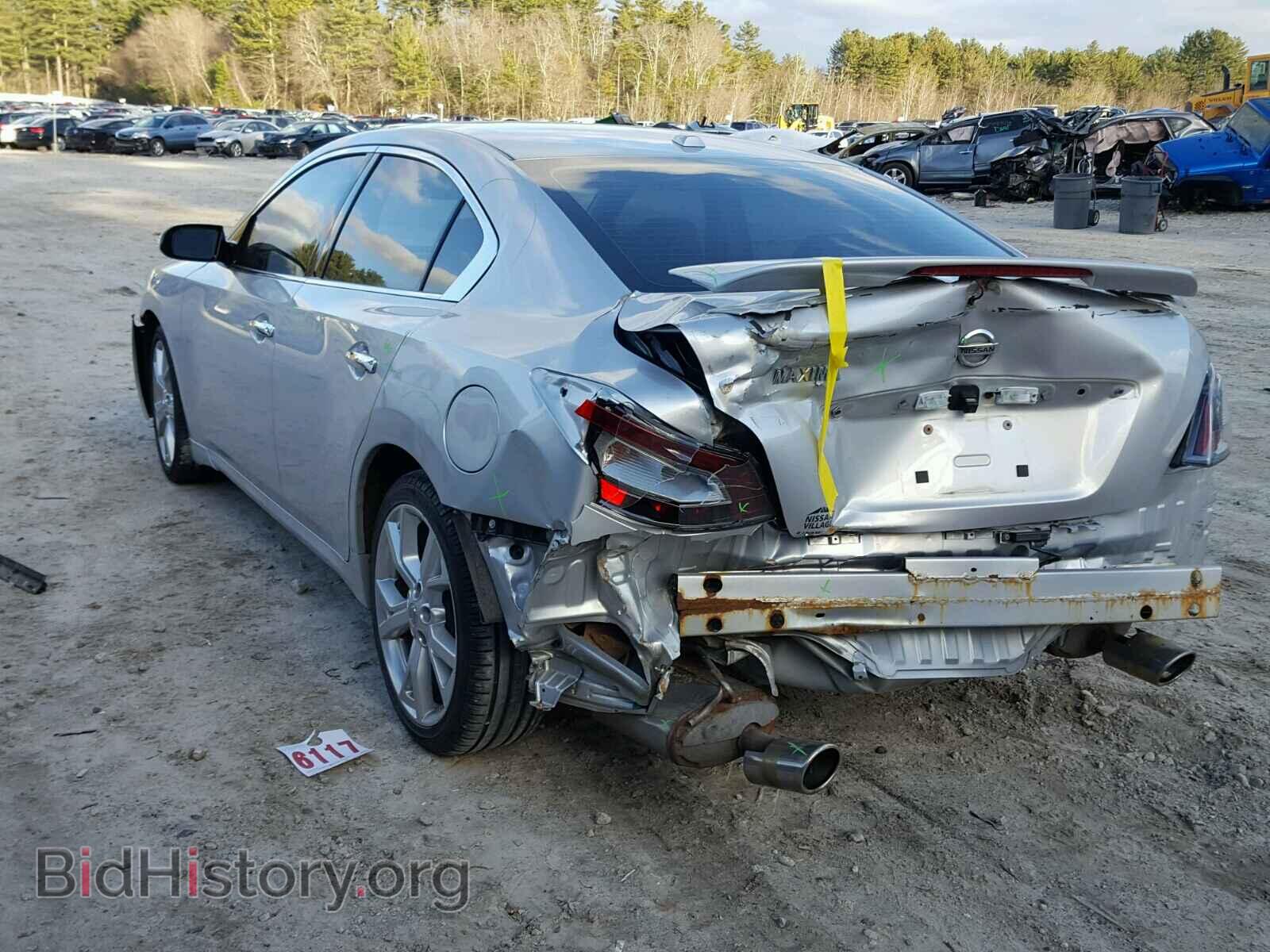 2012 NISSAN MAXIMA S - VIN: 1N4AA5APXCC837843 - Фото 3