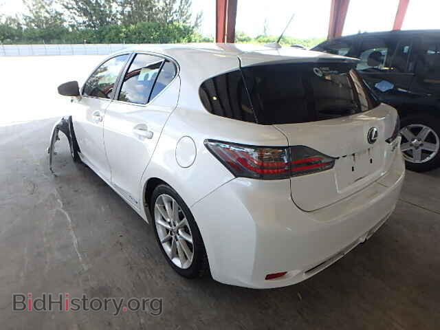 2012 LEXUS CT 200 - VIN: JTHKD5BH8C2086677 - Фото 3