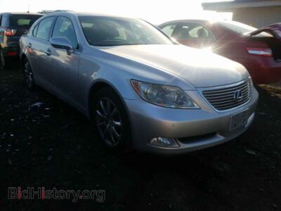 2007 Lexus LS460 LS 460, серебристый — VIN JTHBL46FX75035434, Copart