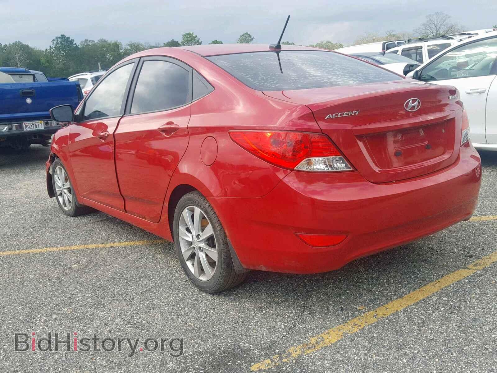 2012 HYUNDAI ACCENT - VIN: KMHCU4AE1CU138318 - Фото 3