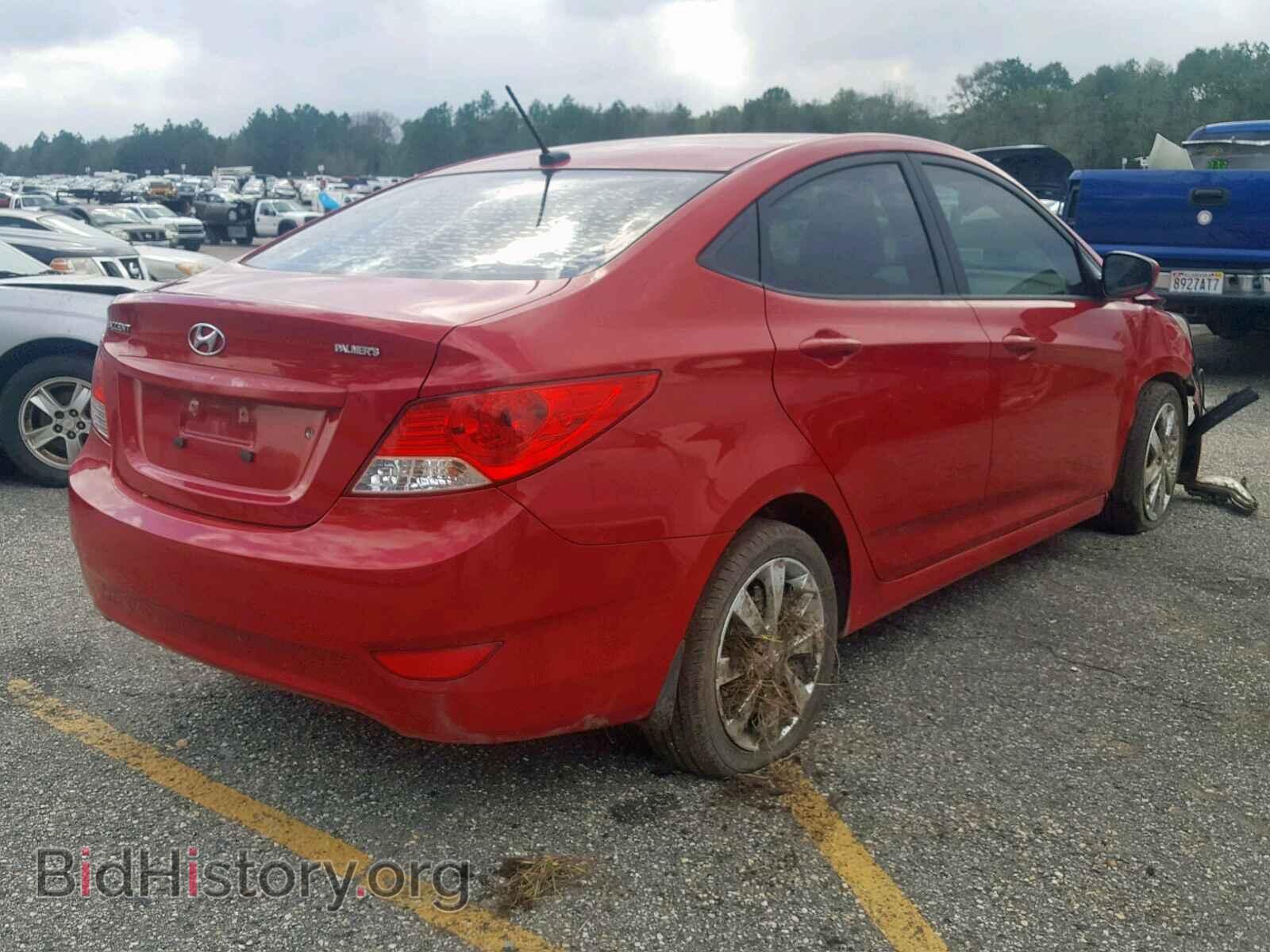 2012 HYUNDAI ACCENT - VIN: KMHCU4AE1CU138318 - Фото 4