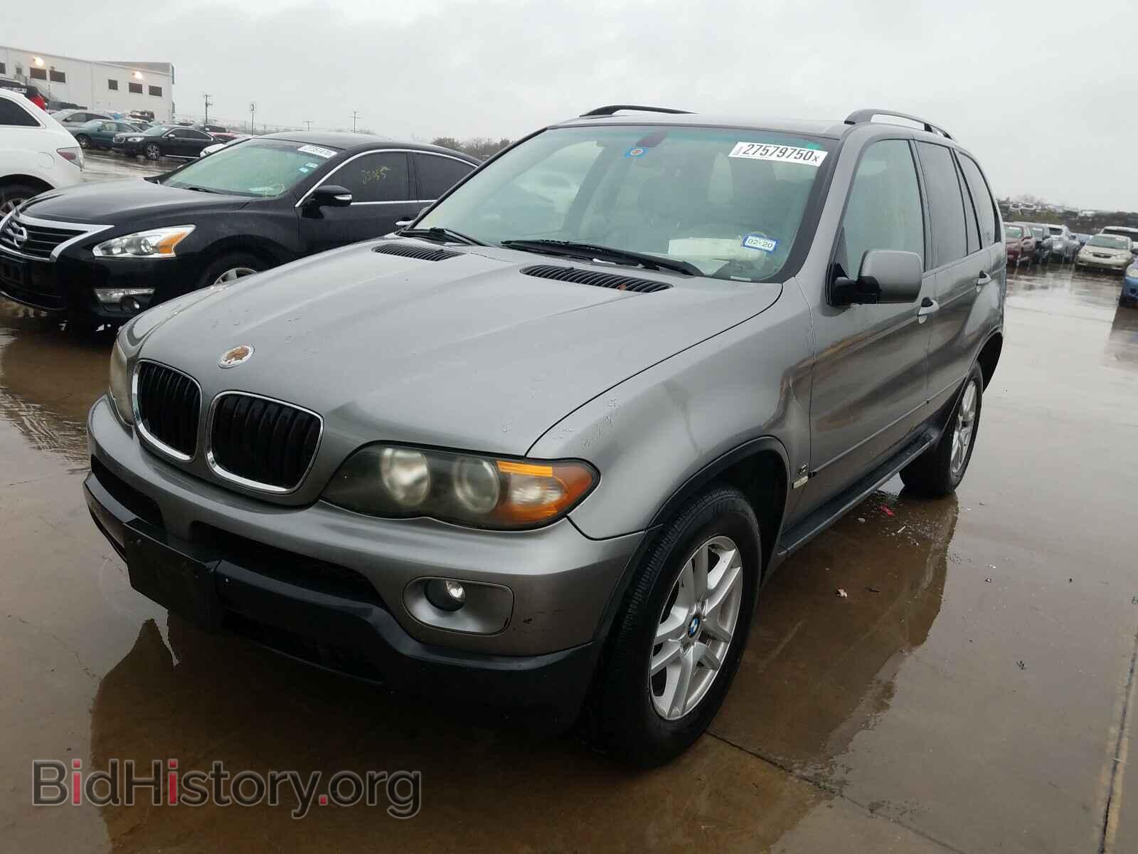 2006 BMW X5 - VIN: 5UXFA13516LY33199 - Фото 2