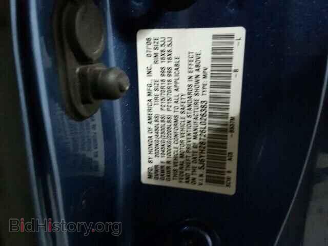 2006 HONDA ELEMENT - VIN: 5J6YH28726L026383 - Фото 9