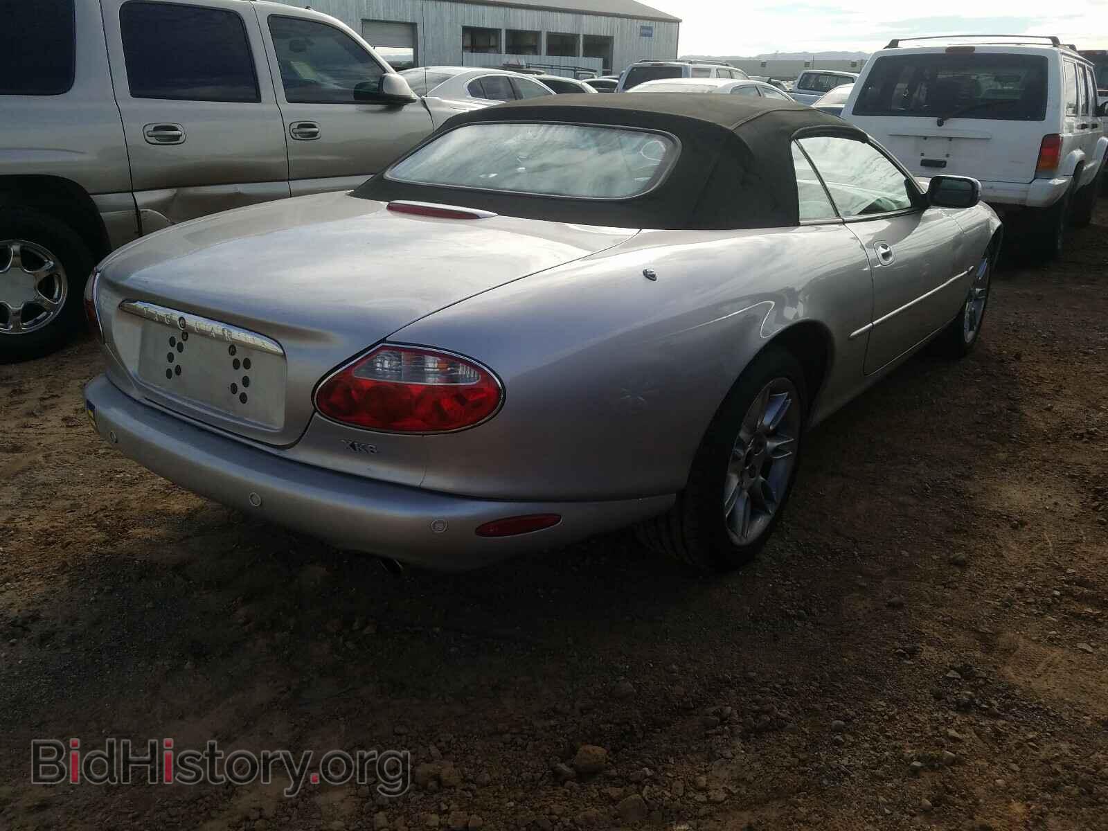 2002 JAGUAR XK8 - VIN: SAJDA42C32NA30309 - Фото 4