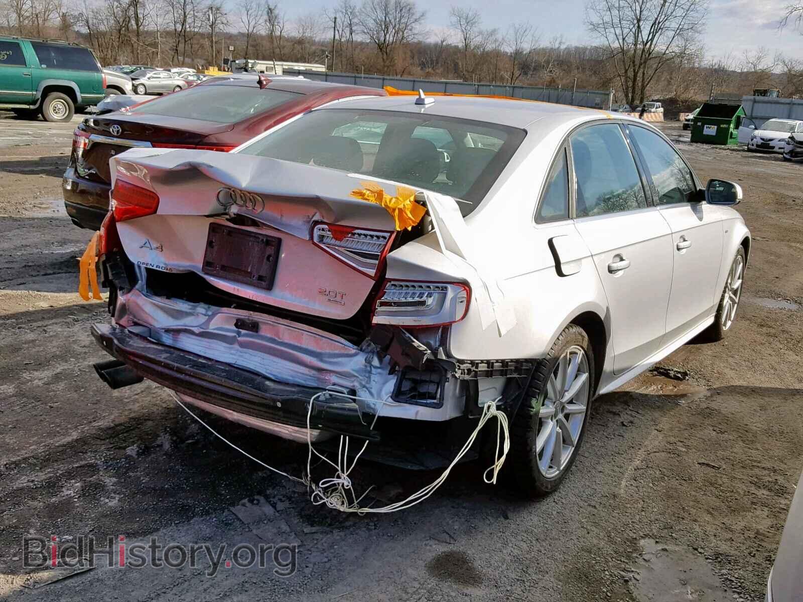 2014 AUDI A4 - VIN: WAUFFAFL5EN043739 - Photo 4