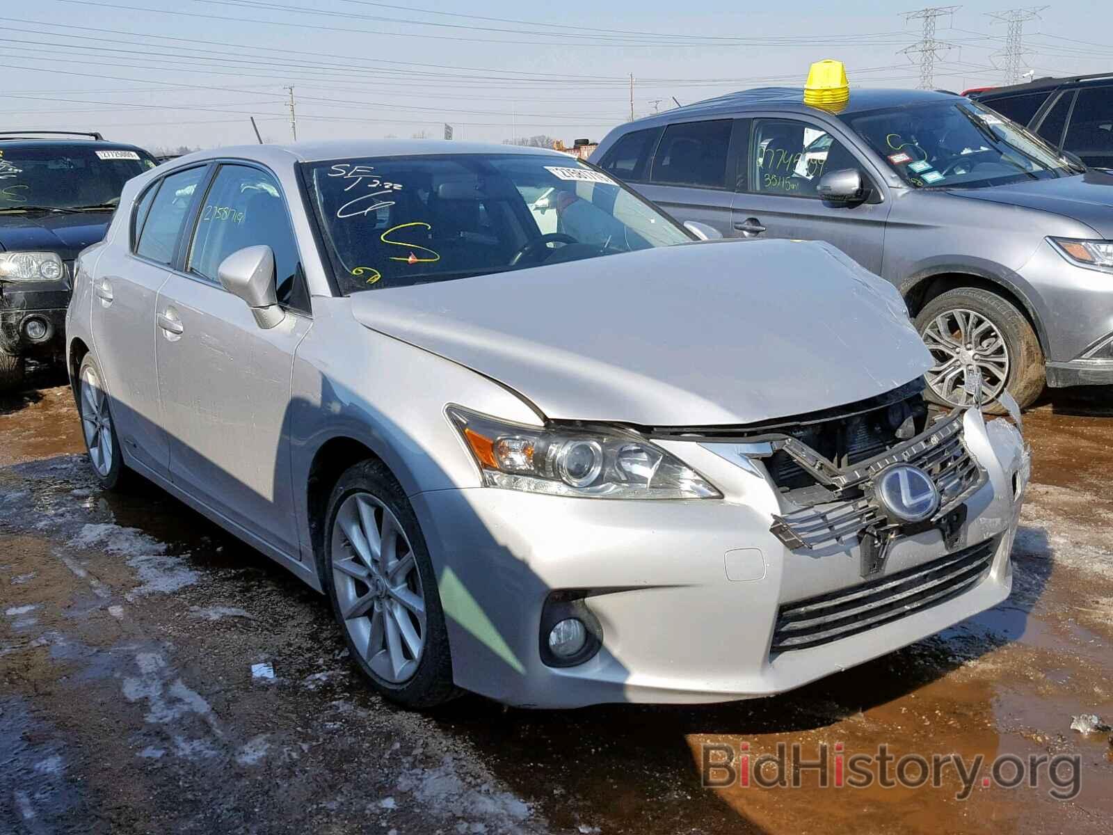 Photo JTHKD5BH6B2022670 - LEXUS CT 200 2011