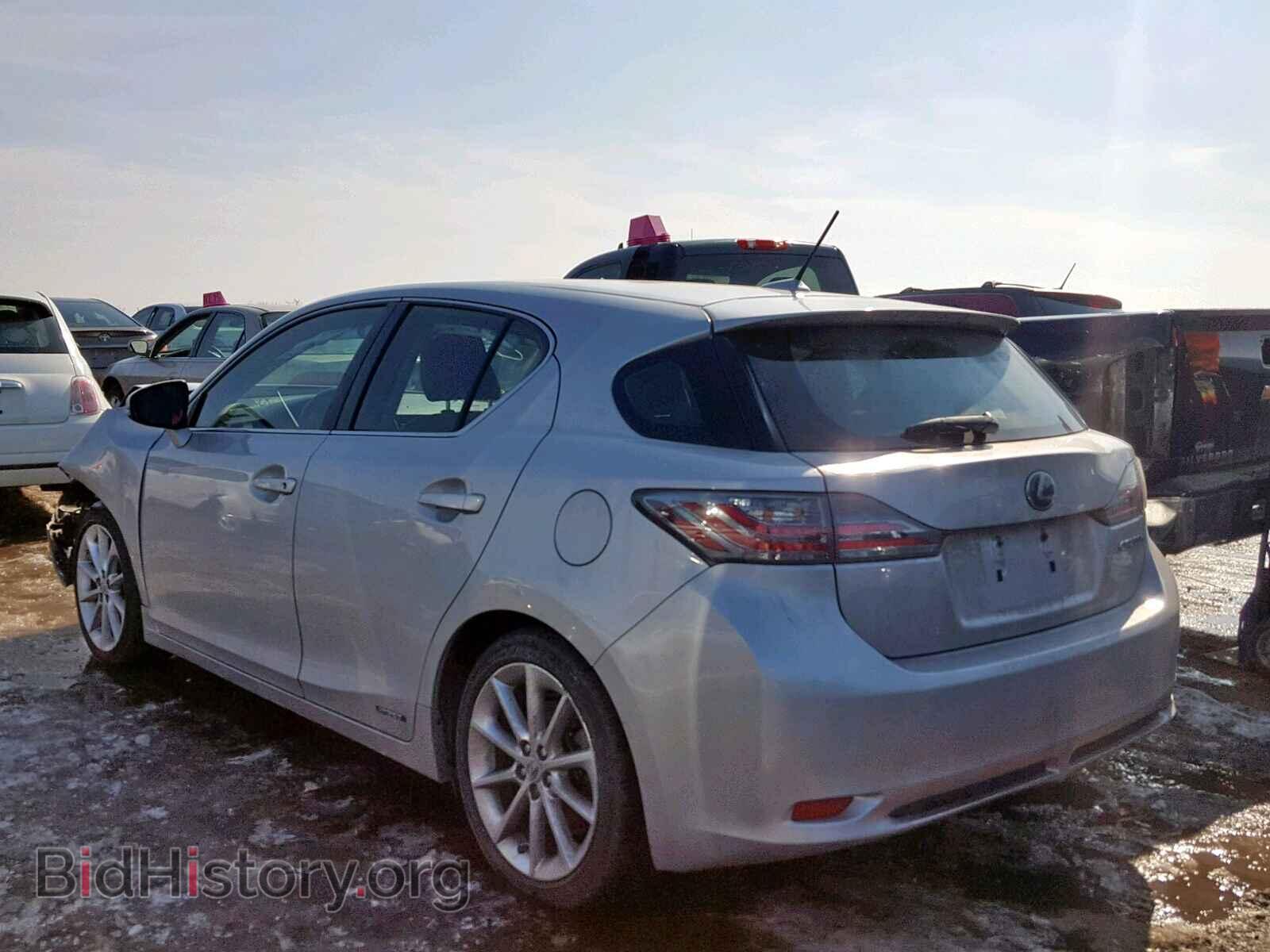 2011 LEXUS CT 200 - VIN: JTHKD5BH6B2022670 - Фото 3